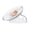 Clear, variant on mdesiwst Quiet Hamster Running Wheel Flying Saucer Hamster Wheel with Hideout 2-in-1 Stable Safe Hamster Exercise Wheel for Gerbils Chinchillas Small Pets