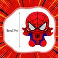 thumbnail image 2 of Spider Superhero Man Plush, 8 Inch Spidey Collectible Stuffed Plushies for Superhero Movie Fans, Superhero Movie Anime Plush Dolls, Kids Toys for Boys Girls Christmas Birthday (B), 2 of 2