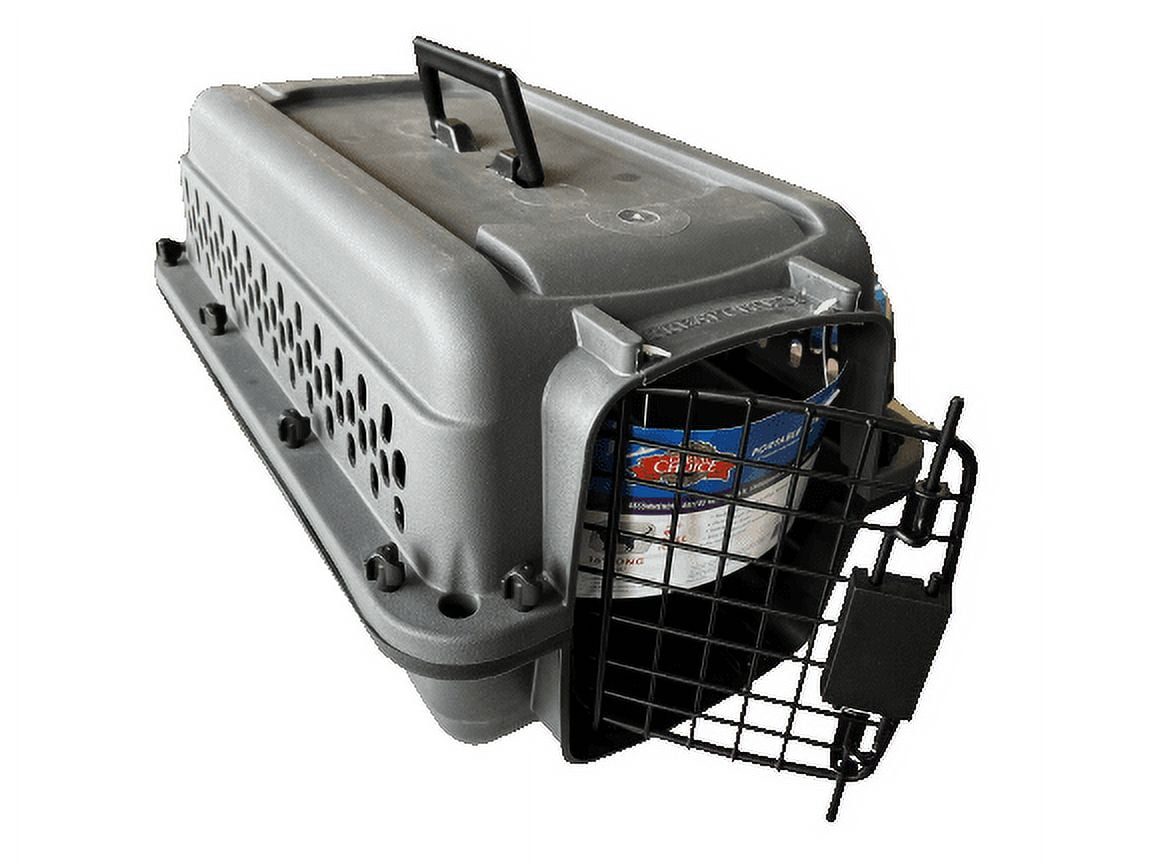 Great Choice Portable 20" Plastic Pet Kennel & Crate for Cats & Chihuahuas with Safety Door Locks