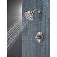 thumbnail image 2 of Delta Nicoli 14 Series H2Okinetic Shower Faucet Set, Brushed Nickel Shower Head and Handle Set, Valve Trim Kit, Stainless (Shower Valve Included), 2 of 8