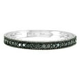 thumbnail image 3 of Black Diamond Stackable Ring Guard in 14K White Gold (0.312 ct), 3 of 3