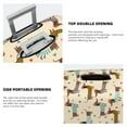 thumbnail image 3 of Yiaed Dachshund Dog Print Travel Luggage Cover Suitcase Protector Fits 18-32 Inch Luggage Wheel Covers Patterned Elastic Luggage Anti-scratch（No luggage）-X-Large, 3 of 5