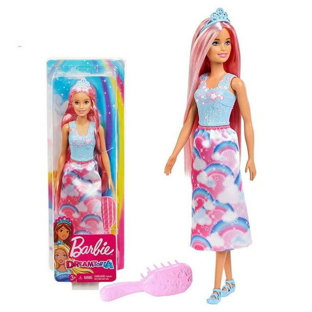 Muñeca de sirena de la marca Barbie Original, muñecas con luces de arcoíris, juguetes para niñas, regalo de cumpleaños, Boneca Fivean unisex