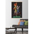 thumbnail image 2 of Disney Zootopia - Partners Wall Poster with Wooden Magnetic Frame, 22.375" x 34", 2 of 3