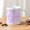 White, variant on 11Oz Ceramic Mug with Purple Zebra Stripe Pattern Design