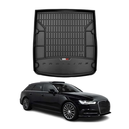 OMAC Premium Cargo Mats Liner for Audi A6 Allroad 2013-16 All-Weather Heavy Duty