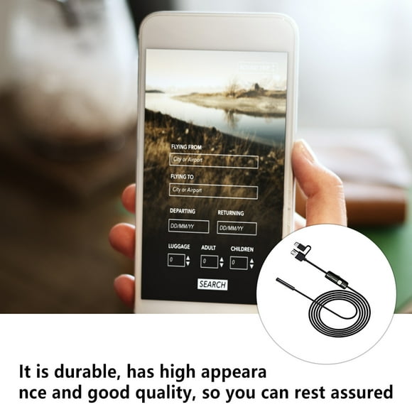 Maoww Home Industrial Universal Phone High Resolution Hose Inspection Tube Camera 5 Million Pixels Type-c USB 5m