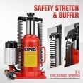 thumbnail image 4 of Botella hidráulica de aire de 20 toneladas Jack DNA MOTORING TOOLS-00769, 4 of 7