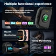 thumbnail image 4 of SKMEI Smart Watch for Men Women, 2.01" HD Touchsreen, Bluetooth Calling, 123+ Sports Modes, Fitness & Sleep Tracker, Water Resistance Fitness Watch for Android and iOS, 4 of 9