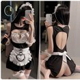 thumbnail image 2 of Lencería Sexy para mujer, delantal, traje de sirvienta, Cosplay, vendaje con lazo, tentación, uniforme, picardías, ropa interior, ropa interior para dormir Fridja nalpqowj41375, 2 of 9