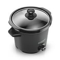 BLACK+DECKER 4Quart Slow Cooker with Chalkboard Surface, Slate