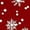 #3_Red, variant on Women's Christmas Oversized Sweatshirt - Bow Accent Snowflake Star Pocket Hoodie, Festive Drawstring Pullover for Holiday Parties/Daily Wear
