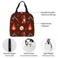 thumbnail image 2 of Kdxio Fire Extinguisher Print Insulated Lunch Bag,Reusable Tote Lunch Box for Women Men,Leakproof Cooler Lunch Bags for Work Office Travel Picnic, 2 of 6