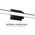 thumbnail image 3 of TNYV1803LAJUDBK AFX Tonya - 9W 1 LED Bath Vanity-3 Inches Tall and 18 Inches Wide-Black Finish, 3 of 4