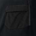 thumbnail image 5 of Hurxie Men's Fleece Jacket Full Zip Sherpa Lined Thick Warm Winter Outdoor Hiking Jacket Black,L, 5 of 6