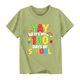 thumbnail image 3 of Blusas y camisas de manga corta con cuello redondo, moda de verano y primavera, para niños, cuello redondo, manga corta, temporada escolar, camiseta estampada, blusa de poliéster para niños, 3 of 5