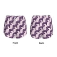 thumbnail image 3 of Rateoe Leopard Print Printed 2 in 1 Women's Workout Shorts for Athletic Gym Running Shorts with Phone Pockets-Medium, 3 of 7