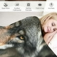 thumbnail image 3 of Autua Wolf Baby Woods Long-Lasting Blanket, Excellent Hand Feel Blanket for All Seasons 40x50in, 3 of 6