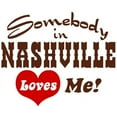 thumbnail image 2 of CafePress - Somebody In Nashville Loves Me Mug - 11 oz Ceramic Mug - Novelty Coffee Tea Cup, 2 of 4