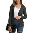 thumbnail image 6 of VERABENDI Womens Button Down Cardigan Sweaters Open Front Long Sleeve Lightweight Knit Outwear Coats (S-2XL), 6 of 11