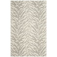 thumbnail image 4 of SAFAVIEH Marbella Daria Geometric Area Rug, Light Grey/Ivory, 4' x 6', 4 of 5