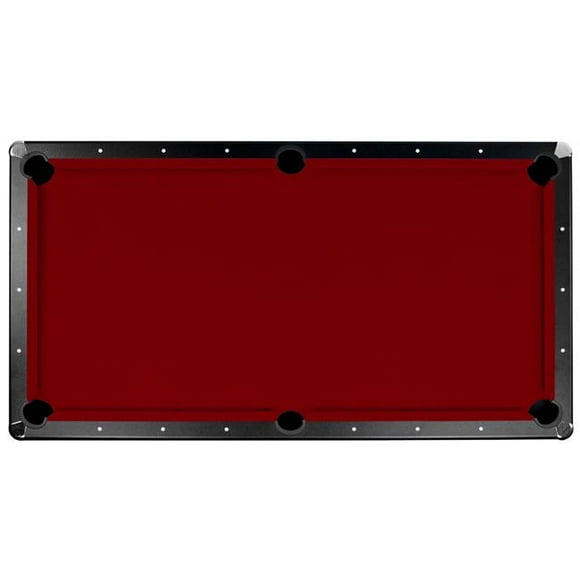 Championship BG263BR 8 ft. Saturn II Billiard Cloth Pool Table Felt, Burgundy