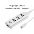 thumbnail image 3 of High Speed  USB Hub Portable USB 2.0 Hub with Cable Mini Hub 4-port Splitter Cable Adapter for Laptop PC Computer, 3 of 9