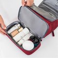 thumbnail image 3 of Kit de viaje impermeable de doble capa para neceser cosmético, 3 of 4