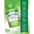thumbnail image 3 of Nature's Truth Suplemento Aceite MCT 3600 mg (triglicéridos de cadena media), 100 cápsulas, 3 of 4