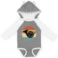thumbnail image 3 of Inktastic French Horn Retro Music Sunset Boys or Girls Long Sleeve Baby Bodysuit, 3 of 5