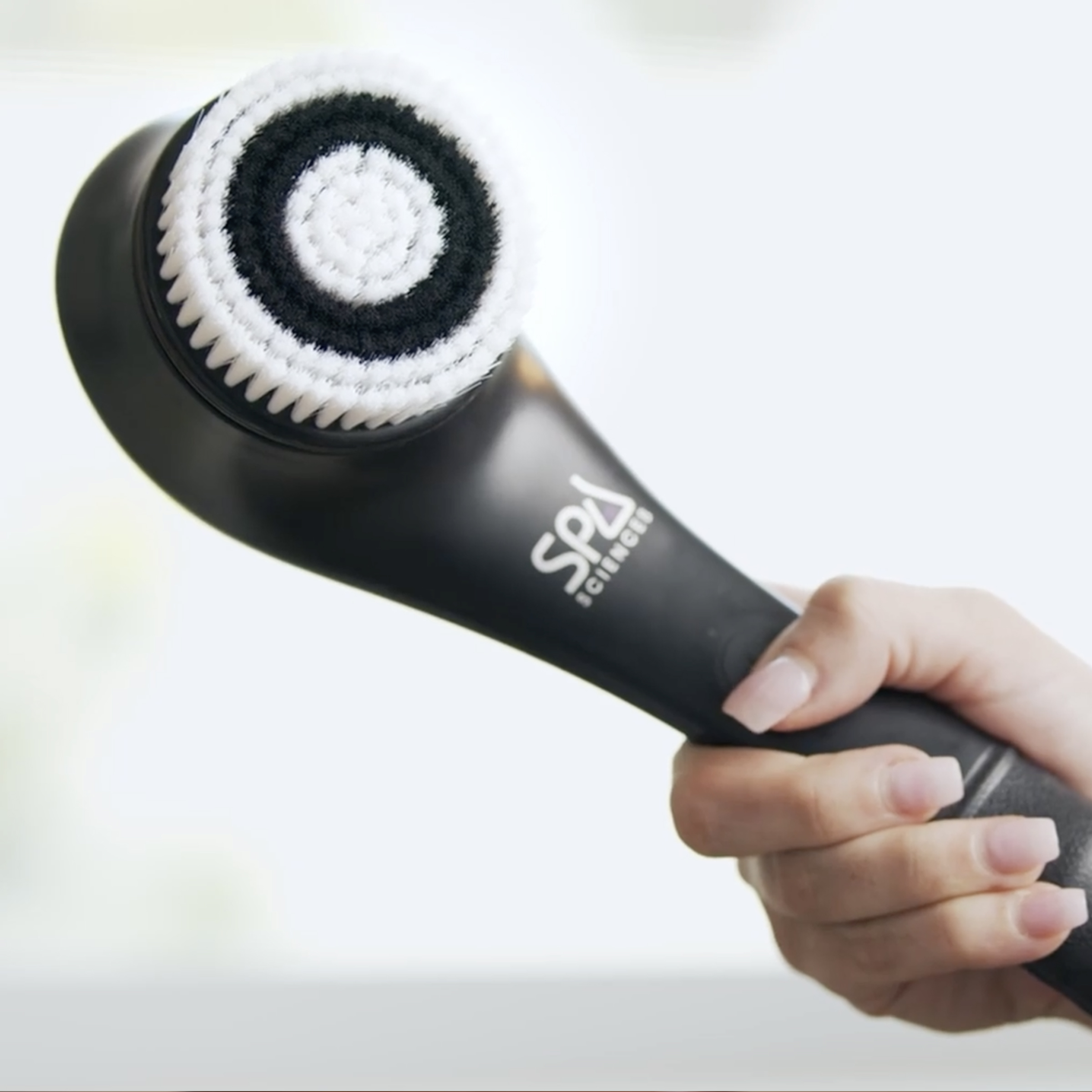 Buy Spa Sciences Nera 4 in 1 Shower Body Brush Black Online at Lowest