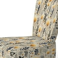thumbnail image 4 of Designart "Beige Dreamy Garden" Yellow Floral Upholstered Accent Chair - Cottage Arm Chair For Bedroom, 4 of 5