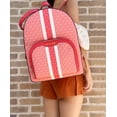 thumbnail image 3 of Michael Kors Large Abbey Jaycee Backpack Grapefruit MK Signature Stripe, 3 of 7