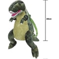 thumbnail image 5 of Bonita mochila infantil con diseño de dinosaurio 3D, suave y de peluche., 5 of 5
