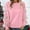 #03 Pink 【One to Wear, One to Wash, One to Spare.】, variant on Women's Red Christmas Sweater with Bow Detail Round Neck Top for Holiday Festivities Party Gift for Women | CSEONE,Khaki XL
