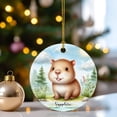 thumbnail image 3 of Capybara Christmas 2025 Ornament, Personalized Capybara Name Ornament, Customized Capybara Animal Ornament, Gifts for Capybara Lovers, Capybara Decor for Boy Girl, Capybara Xmas Ornament r1UbSA, 3 of 6