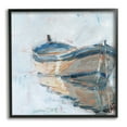 thumbnail image 2 of Stupell Industries Abandoned Paddling Watercraft Quiet Icy Ocean,12 x 12, Design by Ethan Harper, 2 of 5