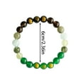 thumbnail image 2 of Bracelet Cinq Naturel avec Il de Tigre en Quartz Réutilisé & Pierres Chaîne de Main Équilibrant la Richesse pour Hommes et Femmes avec Baromètre Boucle d'Oreille Bracelet de Demoiselle d'Honneur pour Colliers de Mariage, 2 of 3