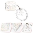 thumbnail image 4 of Decorative Heart Pattern Wireless Earphone Shell Compatible for Airpods 3, 4 of 8