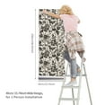 thumbnail image 2 of 1/2Pcs Self-Adhesive Vintage Floral Wallpaper Decorative Wall Stickers Home Decor 15"x98", 2 of 8