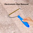 thumbnail image 5 of YOTQUSKI Carpet Hair Removal Tool,Dog Hair Carpet Rake,Carpet Brush For Dog Hair,Portable Carpet Scraper Rake,Fuzz Hairball Shaver Brush for Carpet,Car Mat,Couch,Pet Bed,Furniture,Rug, 5 of 5