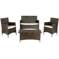 thumbnail image 2 of Safavieh Mojavi Indoor/Outdoor Contemporary Solid 4 Piece Set, 2 of 8