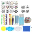 thumbnail image 1 of Kit de 35 piezas de herramientas para puntear mandalas, kit de pintura, kit de pintura de puntos de roca para uñas, piedra, mandalas, arte, dibujo, decoración del hogar, actividad, 1 of 5