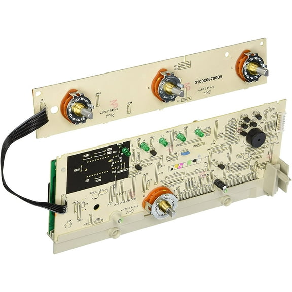 Mounted Main Control Board fits General Electric, AP4980168, WH12X10475