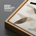 thumbnail image 5 of Large Framed Canvas Print Abstract Birds Group Wall Art Decorative Ready to Hang Painting for Living room Bedroom - 60"x30" Natural Frame, 5 of 7
