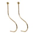 thumbnail image 4 of CHICHUMID 2Pcs Elegant Golden Billiard Hook Iron Pool Table Rack for Snooker Cue Organization, 4 of 8