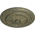 thumbnail image 3 of Ekena Millwork 15 3/4"OD x 1 7/8"P Chester Ceiling Medallion (Fits Canopies up to 2 1/4"), Hand-Painted Witch Hazel Crackle, 3 of 6
