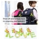thumbnail image 4 of Ttyy Llaveros Con Letras Iniciales Para Niñas Y Mujeres, Color Rosa, Morado, Verde, Lindo Llavero Con Forma De Corazón De Mariposa Para Mochila Escolar (Corazón Verde Letra B), 4 of 5