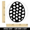 thumbnail image 2 of Polka Dot Easter Egg Egg Chicken Rubber Stamp - Small 3/4 Inch, 2 of 7
