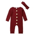 thumbnail image 1 of VIKING GLORY Fall Newborn Baby Boy Girl Long Sleeve Romper Bodysuit Jumpsuit Clothes Outfits, 1 of 4